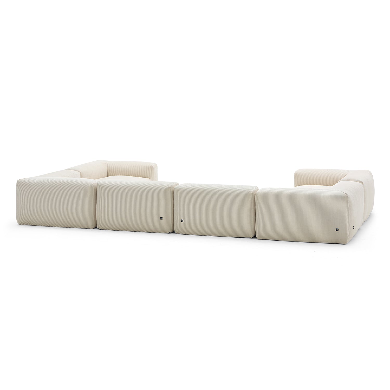 Modular Sofa - Mellow Extra Deep Closed U Sectional - MC - Mario Capasa