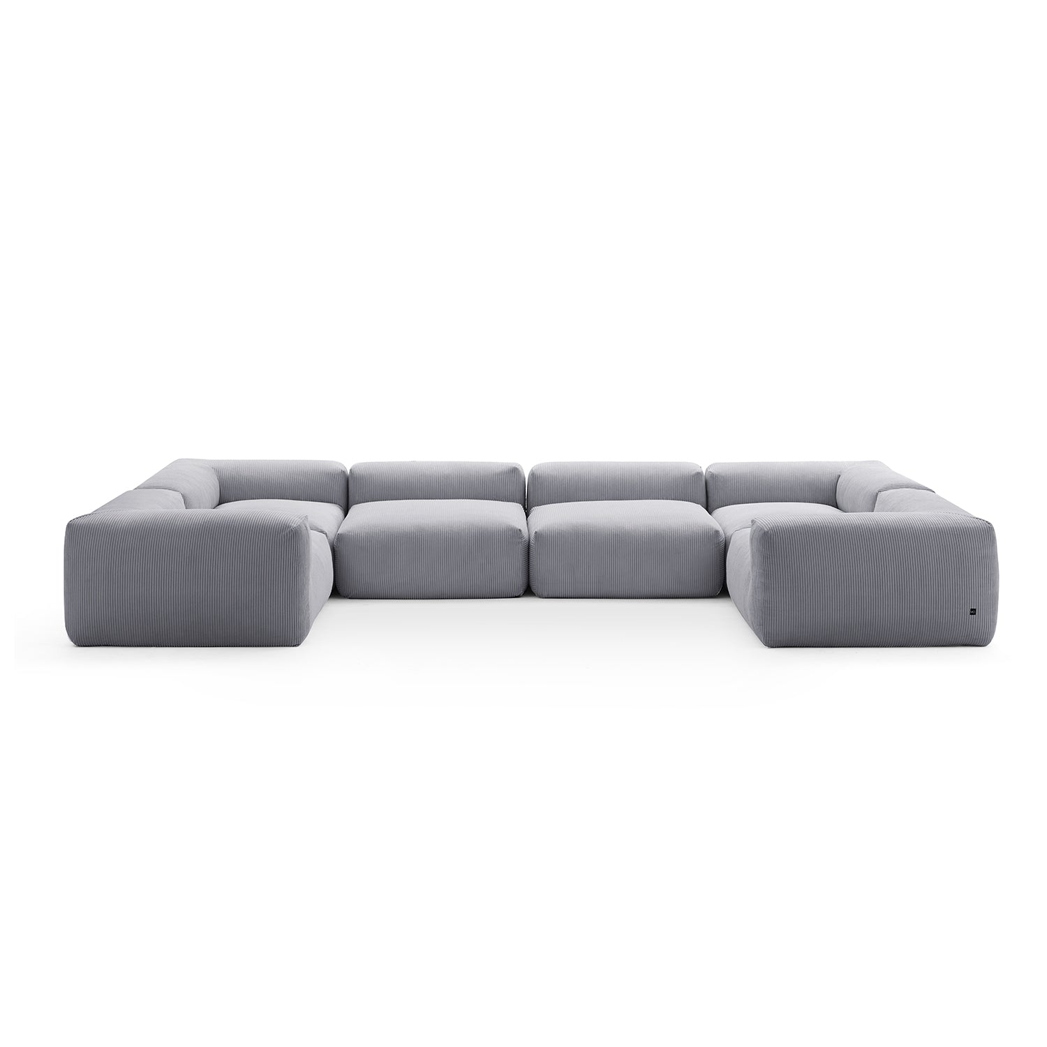 Modular Sofa - Mellow Extra Deep Closed U Sectional - MC - Mario Capasa