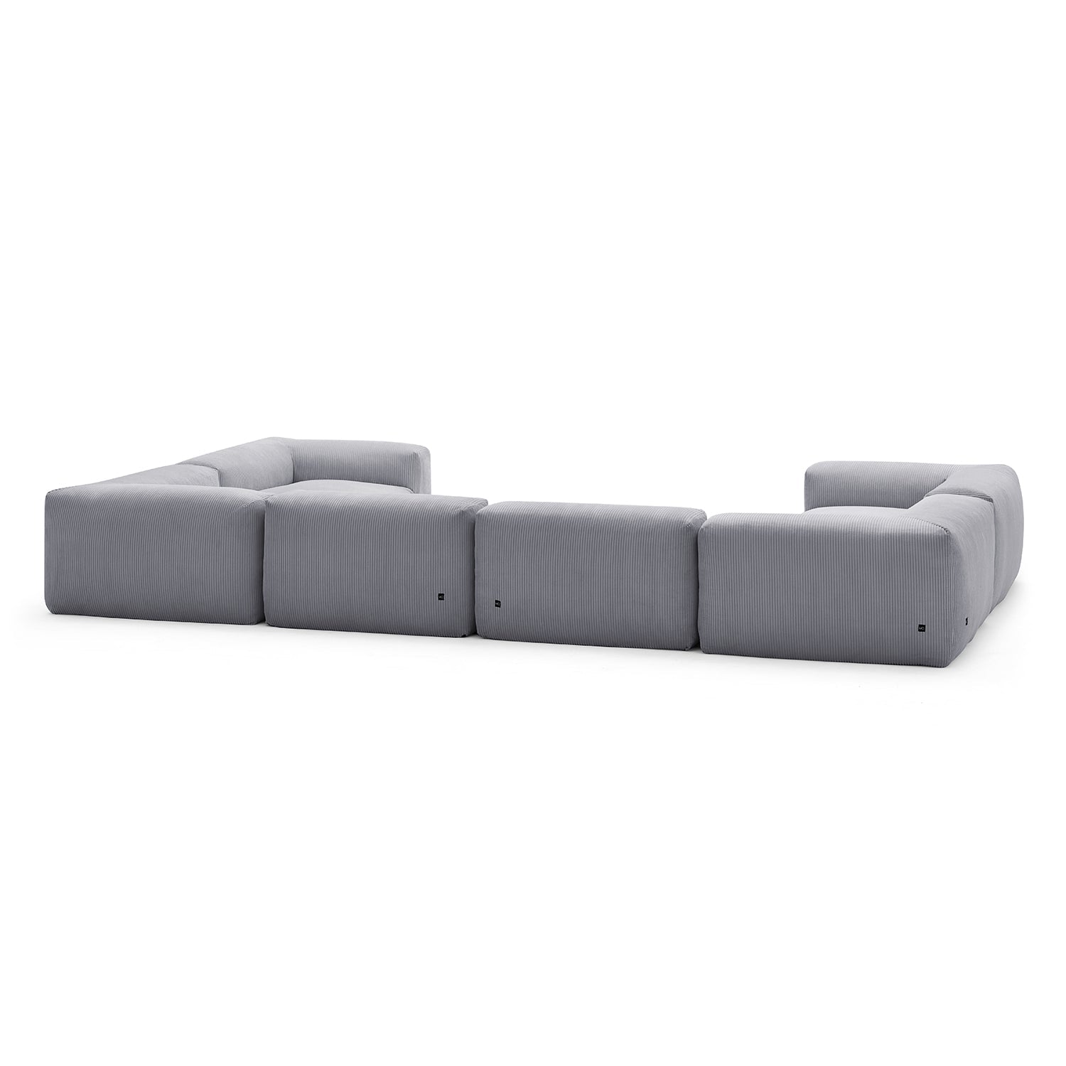 Modular Sofa - Mellow Extra Deep Closed U Sectional - MC - Mario Capasa