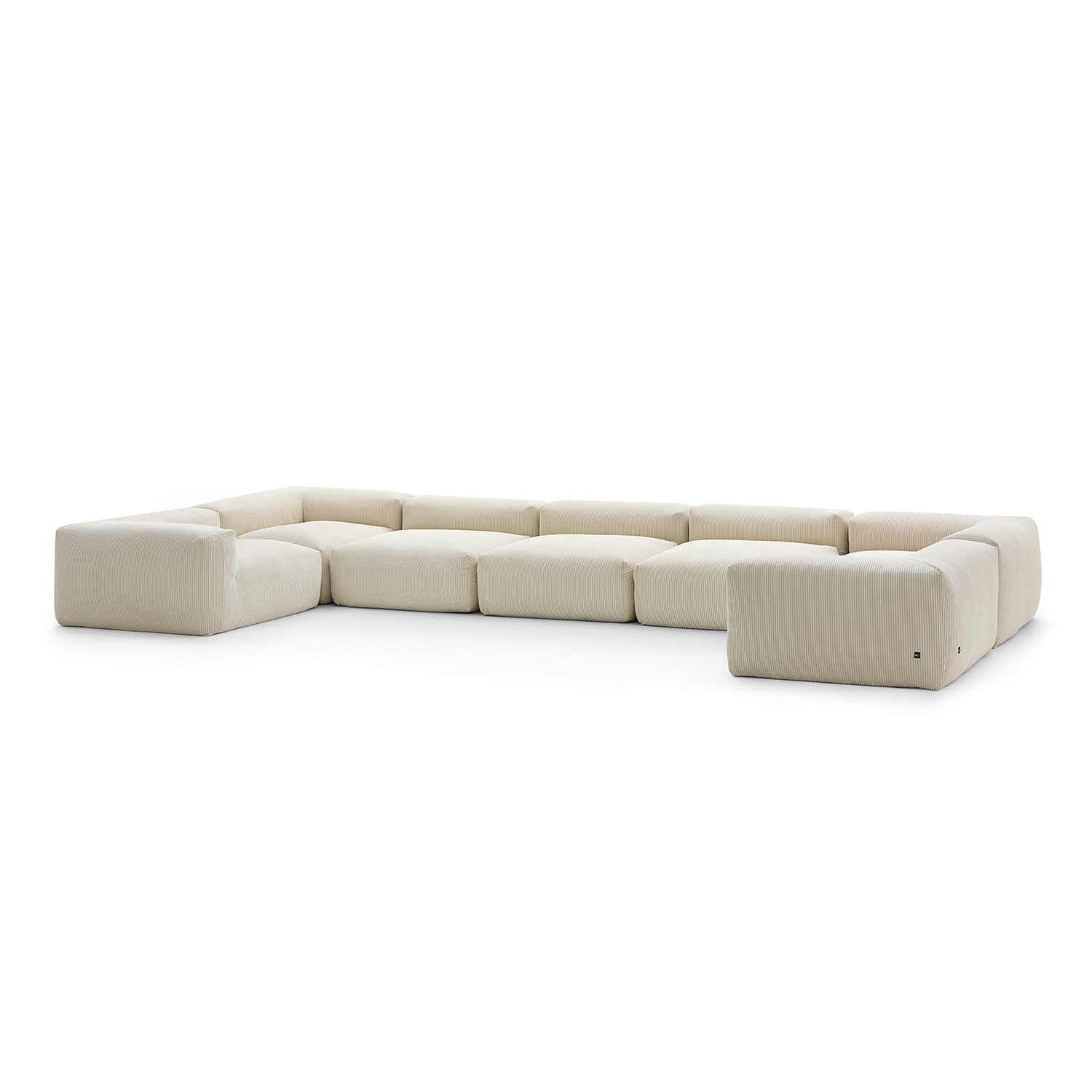 Modular Sofa - Mellow Extra Deep Closed U Sectional - MC - Mario Capasa