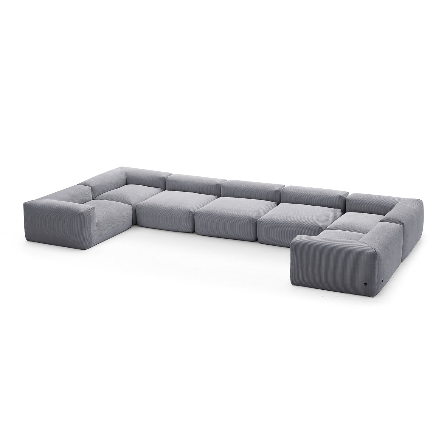 Modular Sofa - Mellow Extra Deep Closed U Sectional - MC - Mario Capasa