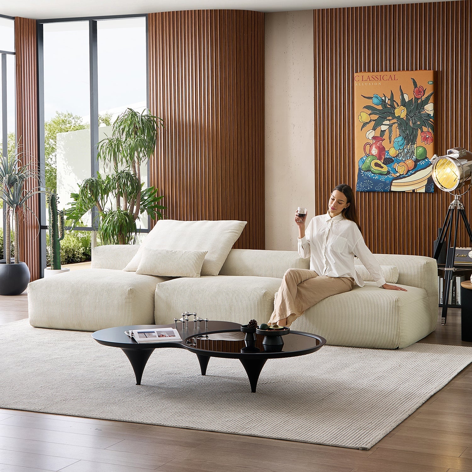Modular Sofa - Mellow Open Sectional - MC - Mario Capasa
