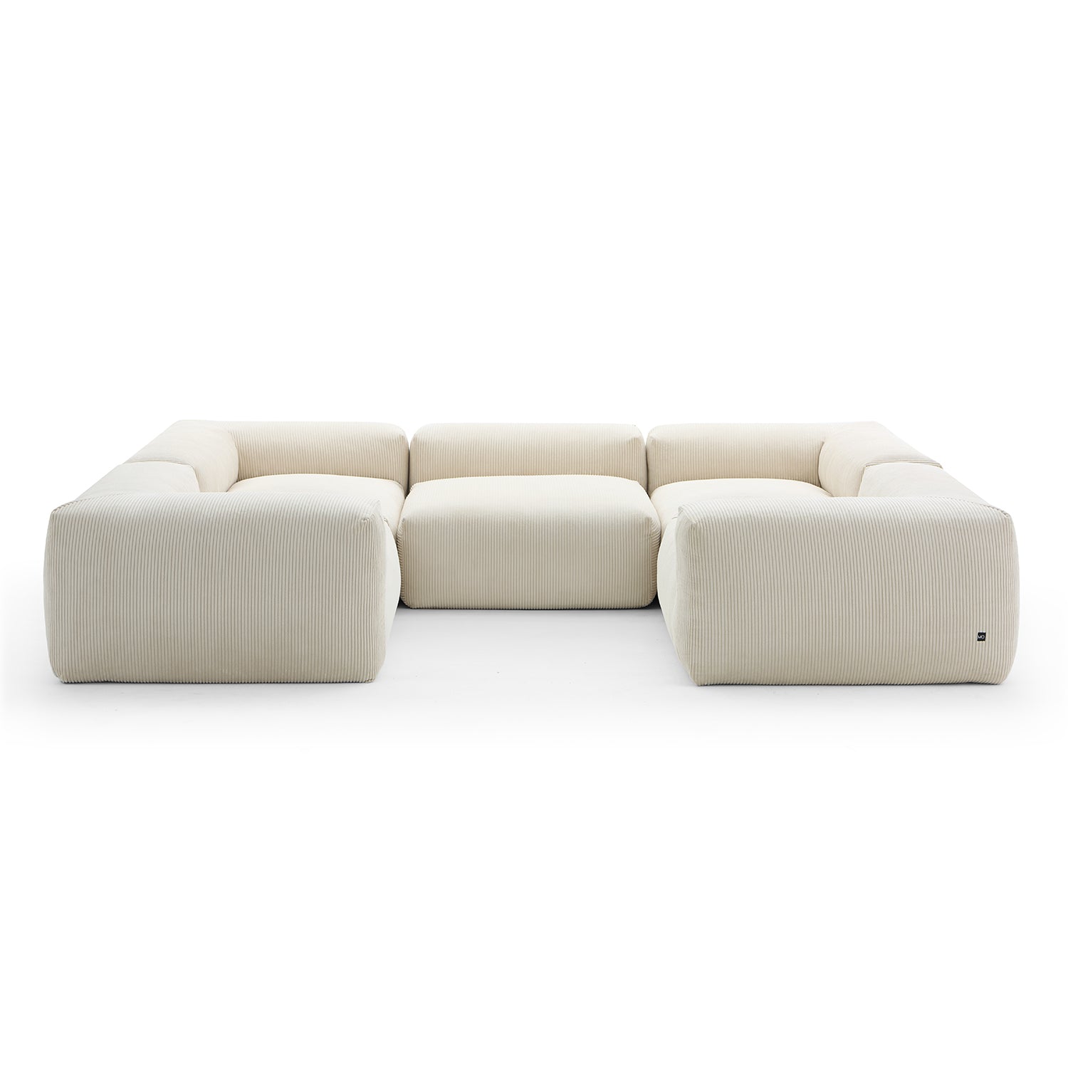 Modular Sofa - Mellow Extra Deep Closed U Sectional - MC - Mario Capasa