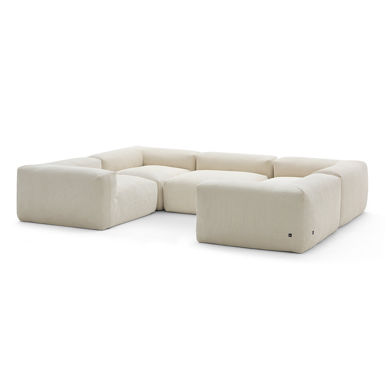 Modular Sofa - Mellow Extra Deep Closed U Sectional - MC - Mario Capasa