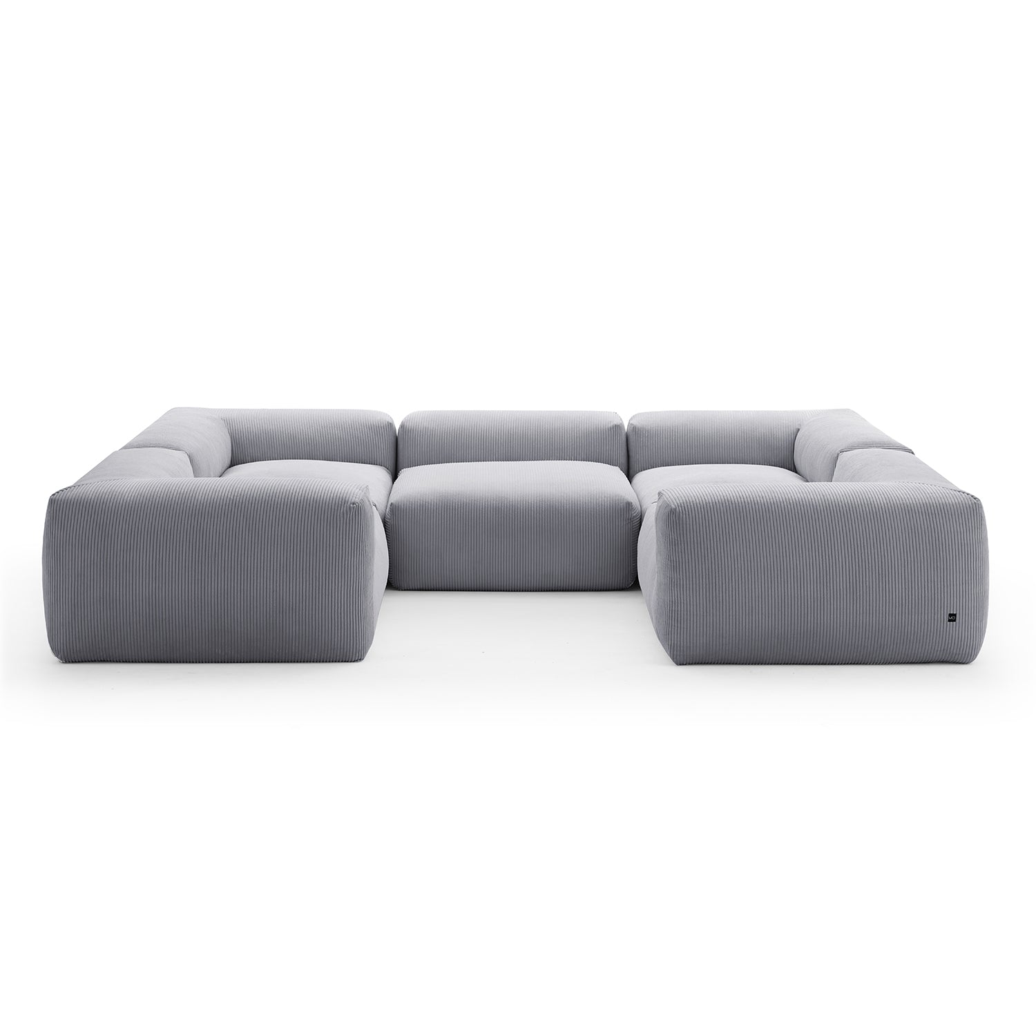 Modular Sofa - Mellow Extra Deep Closed U Sectional - MC - Mario Capasa