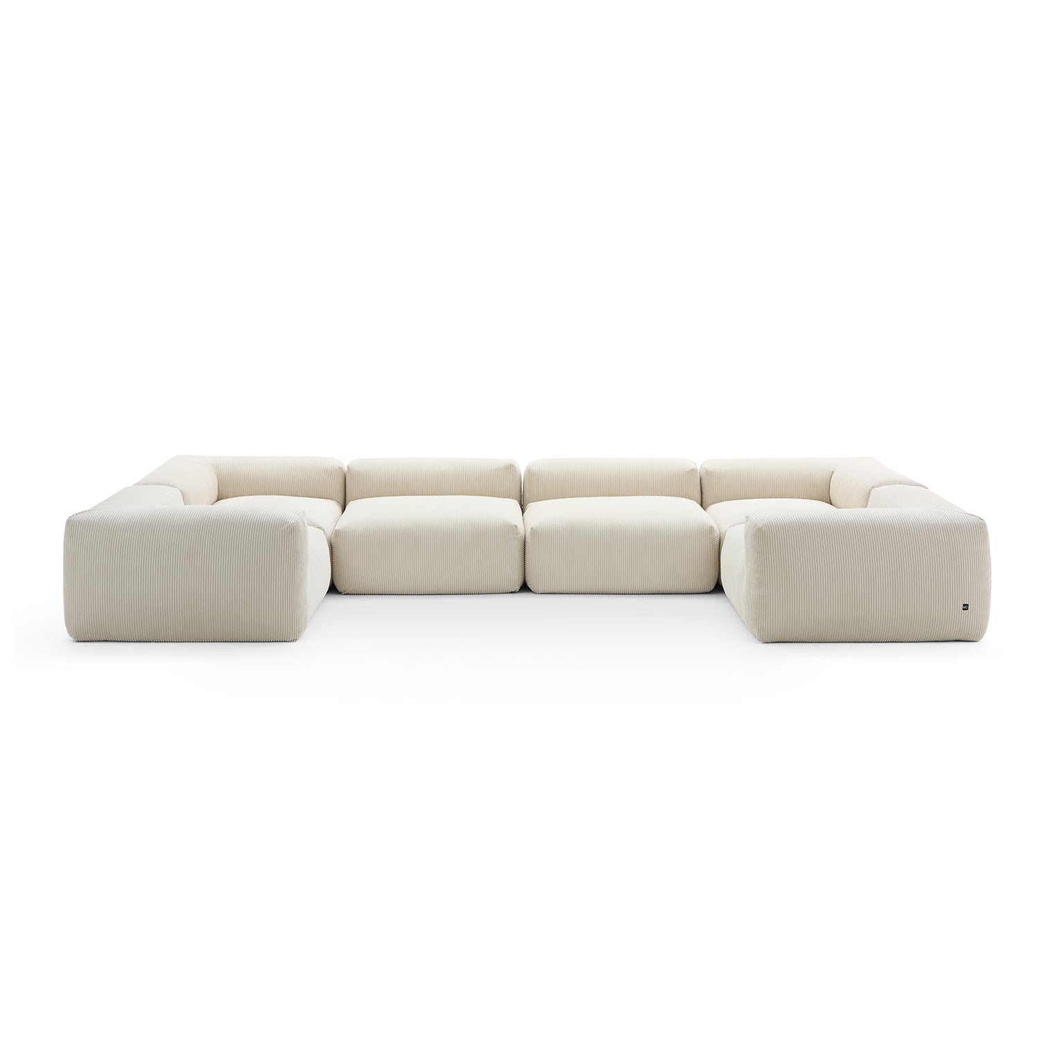 Modular Sofa - Mellow Extra Deep Closed U Sectional - MC - Mario Capasa