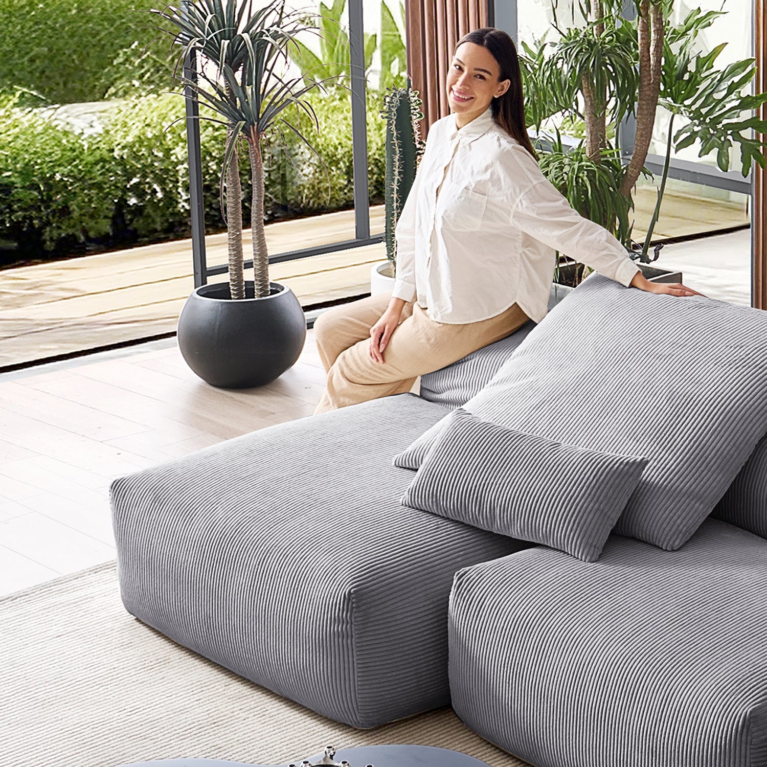 Modular Sofa - Mellow Open Sectional - MC - Mario Capasa